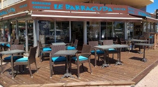 Le Barracuda - La façade du restaurant