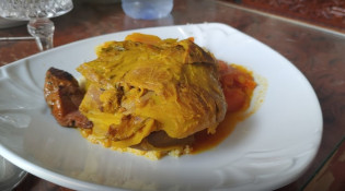 Le Palmier d'Or - Un plat