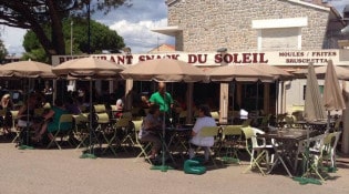 Snack du Soleil - Le restaurant avec la terrasse