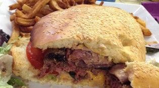 Le Bellevue - Un burger