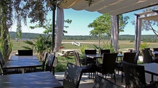 Restaurant le Vol à Voile - La terrasse