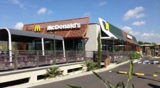 Mc Donald's - la façade