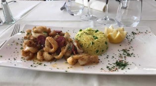 Restaurant Du Lac - Fricassée de calamars au chorizo