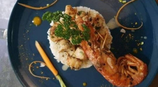 Le Saint James - Un plat