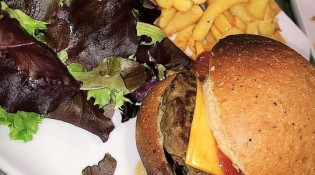 Les Chineurs - Une assiette burger