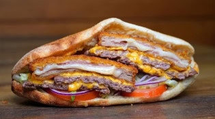 Coti'tacos burger - Un sandwich