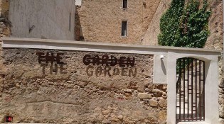 The Garden bar à vin - la façade