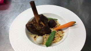 La Bastide de Fangouse - Un plat