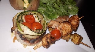 Aux Pieds des Anges - Un plat