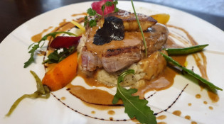 Le Dit Vin - Le Filet de boeuf Rossini à la truffe noire du Vaucluse