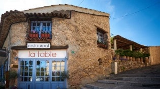 La Table - La façade du restaurant