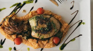 Auberge de la Rade - Seiche à la plancha