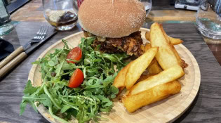 L’exicurien - Un burger