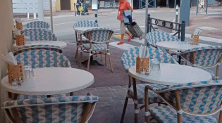 Le bistrot de Paulette - La terrasse