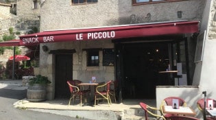 Le Piccolo - La façade du restaurant