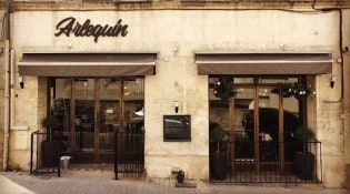 Arlequin - La façade du restaurant