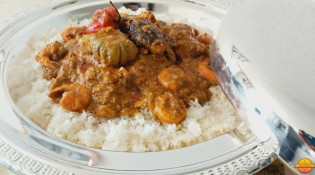 Café-Plantain - Un plat