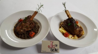 Ju'ste Chez Moi - Des plats