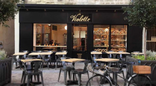 Maison Violette - La façade du restaurant