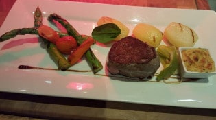 Le patio - Filet de boeuf sauce foie gras