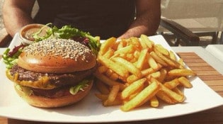 L'instant Appy - Un burger et frites