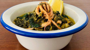 Papiko - Calamars aux épinards