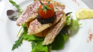 Cafe-du Cours - Un plat