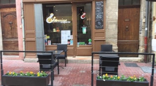 l'hermine - La façade du restaurant