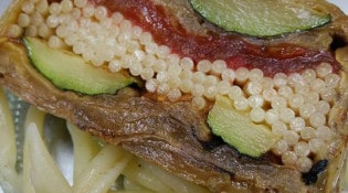 Le 1700 - Terrine de légumes grillés aux spaghettis