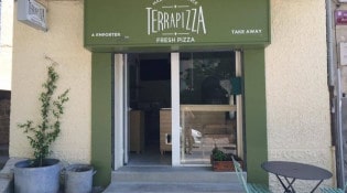 Terra pizza - La façade de restaurent