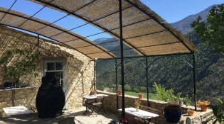 La Poterne de Pascale - la terrasse