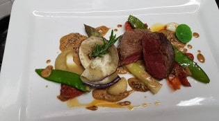 Hostellerie du Val de Sault - un plat