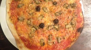 Le Flamand Rose - Une pizza