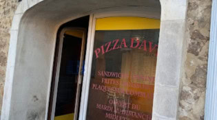 Pizza David - La façade
