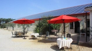 Auberge la bastide neuve - La terrasse 