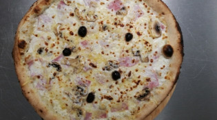 Pizz'Amélie - la royale blanche base crème