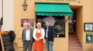 Les Ptits Ventres de Terre - La façade du restaurant