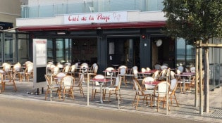 Café de la Plage - Le restaurant