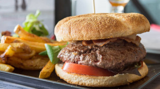 La P'tite Cale - Un burger