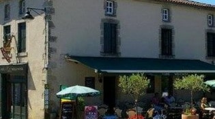 Café Mélusine - La façade du restaurant
