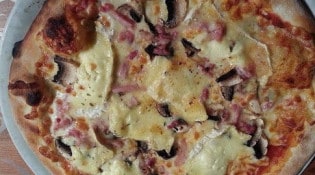 Creperie du vidame - Une pizza