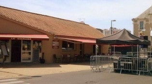 Le Danube - La façade du restaurant