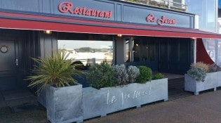 Le Jusant - La façade du restaurant