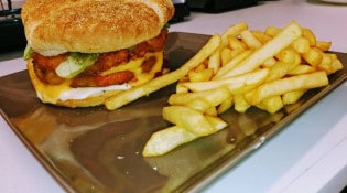 La p'tite bouffe - Un burger