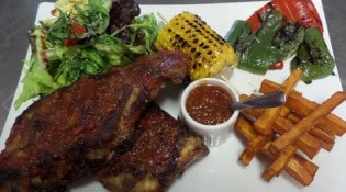 La Paillote - Ribs de porc à l' américaine