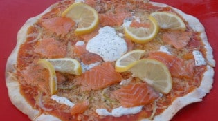 Au P'tit Creux - Une pizza
