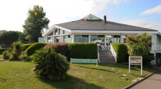 Le Green - La façade du restaurant