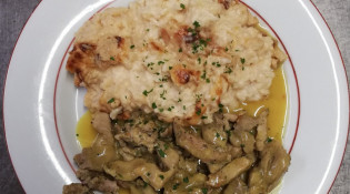 Le Cheval Blanc - Un plat