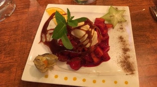 La Terrasse Gourmande - Un dessert 