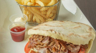 Ô Palais du kebab - Un sandwich